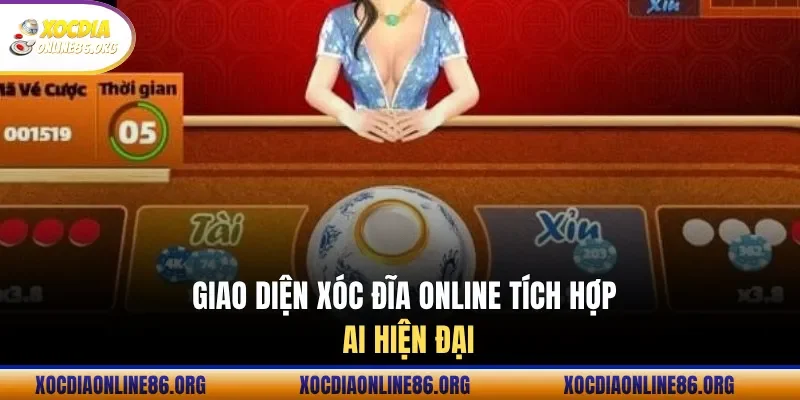 giao dien xoc dia online tich hop ai hien dai Giao diện xóc đĩa online tích hợp AI hiện đại