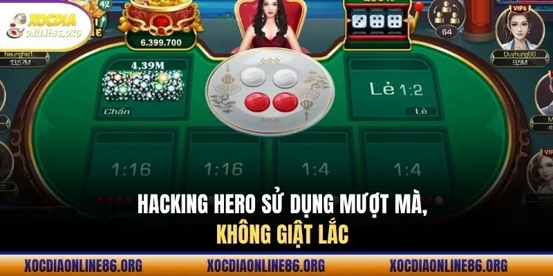 hacking hero su dung muot ma khong giat lac Hacking Hero sử dụng mượt mà, không giật lắc