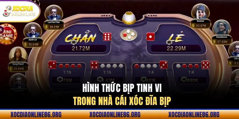 hinh thuc bip tinh vi trong xoc dia Hình thức bịp tinh vi trong xóc đĩa