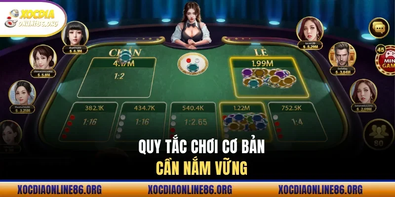 quy tac choi co ban can nam vung Quy tắc chơi cơ bản cần nắm vững
