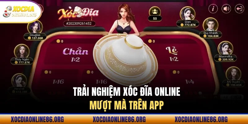 trai nghiem xoc dia online muot ma tren app Trải nghiệm xóc đĩa online mượt mà trên app
