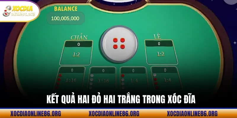 ket qua hai do hai trang trong xoc dia Kết Quả Hai Đỏ Hai Trắng Trong Xóc Đĩa