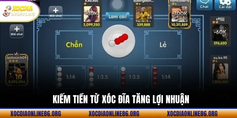 kiem tien tu xoc dia tang loi nhuan Kiếm Tiền Từ Xóc Đĩa Tăng Lợi Nhuận