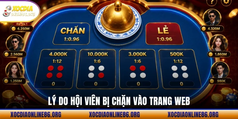 ly do hoi vien bi chan vao trang web Lý do hội viên bị chặn vào trang web